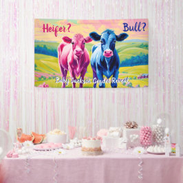 Fun Heifer of Bull Gender onthullen Spandoek