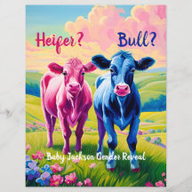 Fun Heifer of Bull Gender Onthullen Spel