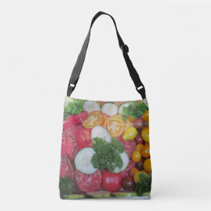Fun Heirloom Tomato Crossbody Tas