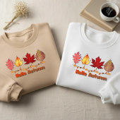 Fun "Hello Autumn" Sweater