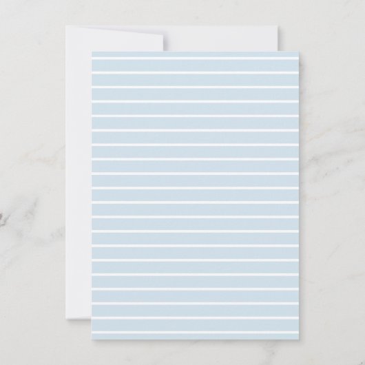 Fun Herfst Fox Birthday Party Kaart (Achterkant)