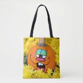 Fun Herfst Pumpkin Tote Bag (Voorkant)