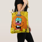 Fun Herfst Pumpkin Tote Bag (Dichtbij)