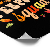 Fun Herfst seizoen laat Peeper Leaf Peeping Squad Poster (Hoek)