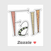 Fun-Herfst Sticker (Vel)