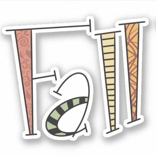 Fun-Herfst Sticker (Voorkant)