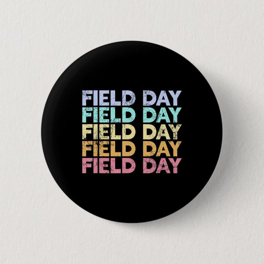 Fun Het is Velddag Ya'll 27 Ronde Button 5,7 Cm (Voorkant)