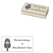 Fun Highland Koe Dit boek behoort tot Rubberstempel (Gestempeld)