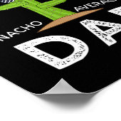 Fun Hilarious Dad Joke Gifts Funny Meme Gezegde Poster (Hoek)