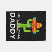 Fun Hilarious New Dad Humor Funny Meme  Fleece Deken (Voorkant (Horizontaal))