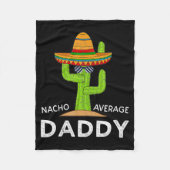 Fun Hilarious New Dad Humor Funny Meme  Fleece Deken (Voorkant)