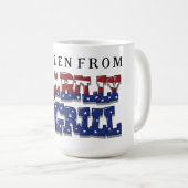 Fun HillBilly Grill Denmark Coffee Mok! Koffiemok (Voorkant rechts)