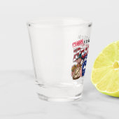 Fun HillBilly Grill Denmark Shot Glass! Glas (Links)