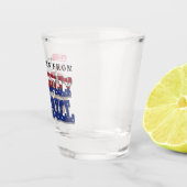 Fun HillBilly Grill Denmark Shot Glass! Glas (Rechts)