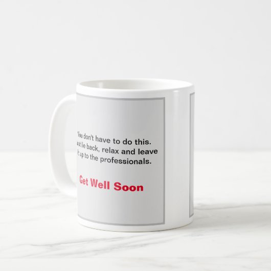 Fun Hip Chirgery - Assemblage vereist Koffiemok (Voorkant links)