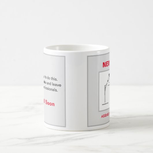 Fun Hip Chirgery - Assemblage vereist Koffiemok (Center)