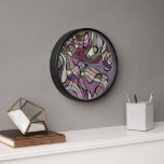 Fun Hip Paarse Violet Black Mosaic Pop Art<br><div class="desc">Prachtige moderne pastelviolet,  antiek roze,  duif,  taupe,  olijfgroen,  lichtlavender en donkerpaars gekleurd mozaïeklijnpatroon. ,  funky,  modern en grillig ontwerp werd gemaakt voor de fancy en elegante artistieke fashionista of artsy mode diva,  de populaire heupdatumtrendsetter,   mod retro,  modernist,  nouveau deco art style of abstract grafisch digitaal modaverliefje.</div>