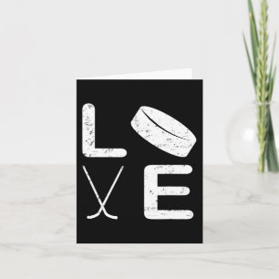 Fun Hockey Design for Kids Mannen Women Ice Hockey Kaart
