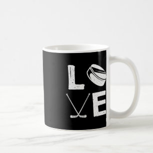 Fun Hockey Design for Kids Mannen Women Ice Hockey Koffiemok