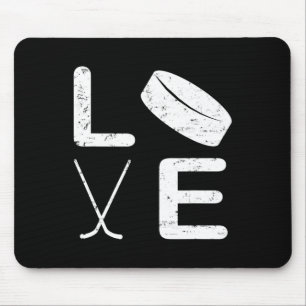 Fun Hockey Design for Kids Mannen Women Ice Hockey Muismat