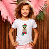 Fun Holiday Alpaca T-shirt