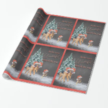 Fun Holiday German Shepherds with Santa Hats