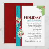 Fun  Holiday Party Uitnodiging (Voorkant / Achterkant)