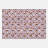 Fun Holiday Patronen toegewezen Inpakpapier Vel (Voorkant)