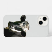 Fun Holstein Koe Dairy Boerderij Dierlijke Humor iPhone Hoesje (Achterkant horizontaal)