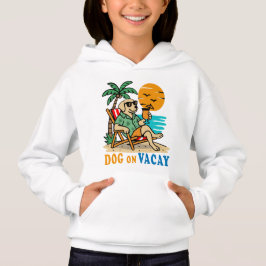 Fun Hond op Vakantie T-Shirt | Schattige Zomer