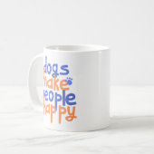 Fun Hondenliefhebber Koffiemok (Voorkant links)