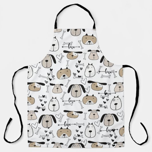 Fun Hondenliefhebber Schort (Voorkant)