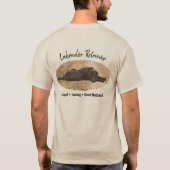 Fun Hondenliefhebber Voeg je foto T-shirt toe (Achterkant)