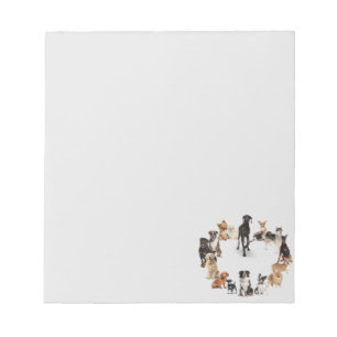 Fun Hondenras Pet Animals Dog Notitieblok