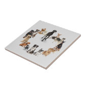 Fun Hondenras Pet Animals Dog Tegeltje (Zijkant)