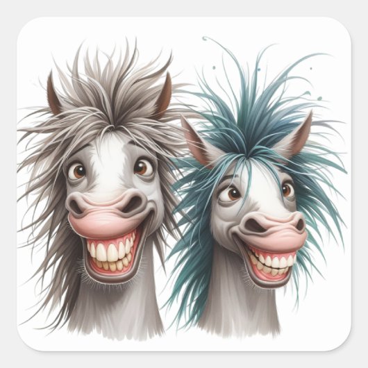 Fun Horse Stickers (Voorkant)