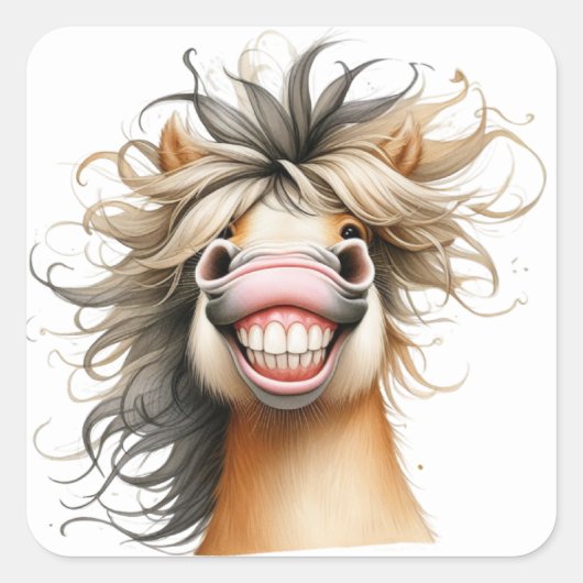 Fun Horse Stickers (Voorkant)