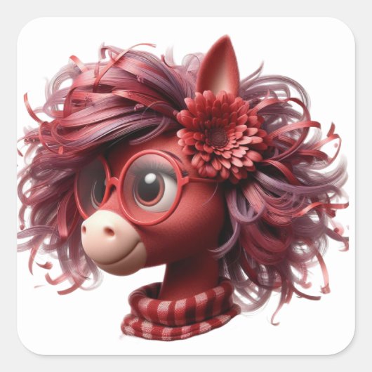 Fun Horse Stickers (Voorkant)