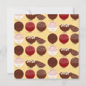 Fun Hot Chocolate Bomb Party Kaart (Achterkant)