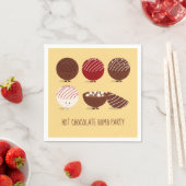 Fun Hot Chocolate Bomb Party Servet (Insitu)