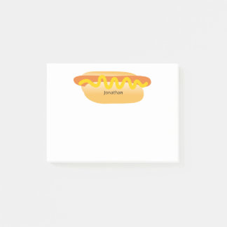 Fun Hot Dog Aangepaste naam Post-it® Notes