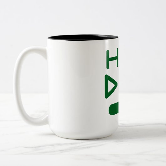 Fun Hot Dog Coffee Mok (Links)