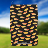 Fun Hot Dogs Golfhanddoek