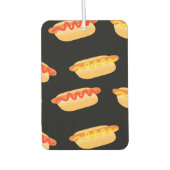 Fun Hot Dogs Pattern Luchtverfrisser (Voorkant)