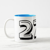 Fun hou je kalm met meme 27th Birthday mok gift (Links)