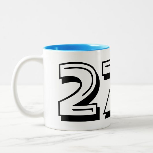 Fun hou je kalm met meme 27th Birthday mok gift (Links)