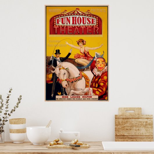 Fun House Theater Poster (Keuken)