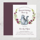 Fun Housewarming Purty Party Cat Theme Uitnodiging (Voorkant / Achterkant)