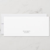 Fun Housewarming Ticket Style Uitnodiging (Achterkant)