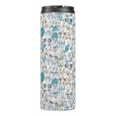 Fun humor blue mum thermosbeker (Achterkant)